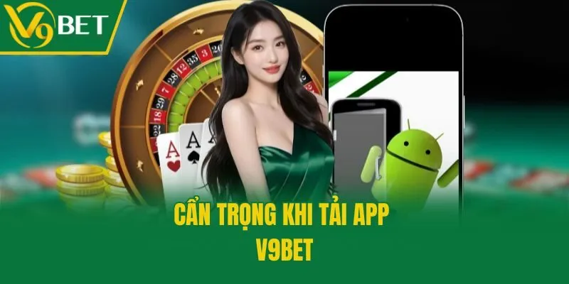 Cẩn trọng khi tải app V9bet